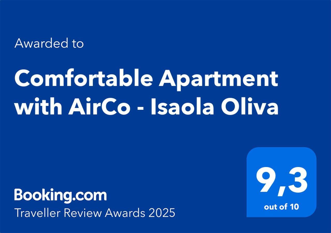 Comfortable Apartment With Airco - Isaola Oliva Bagian luar foto